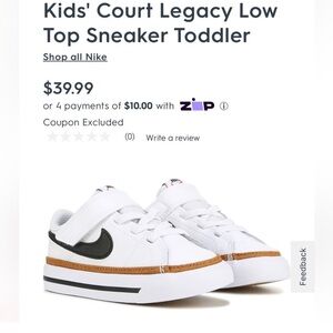 Nike legacy court sneakers